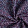 byxtyg i denim-look med leopardmönster – aubergine/jeansblå,  thumbnail number 3