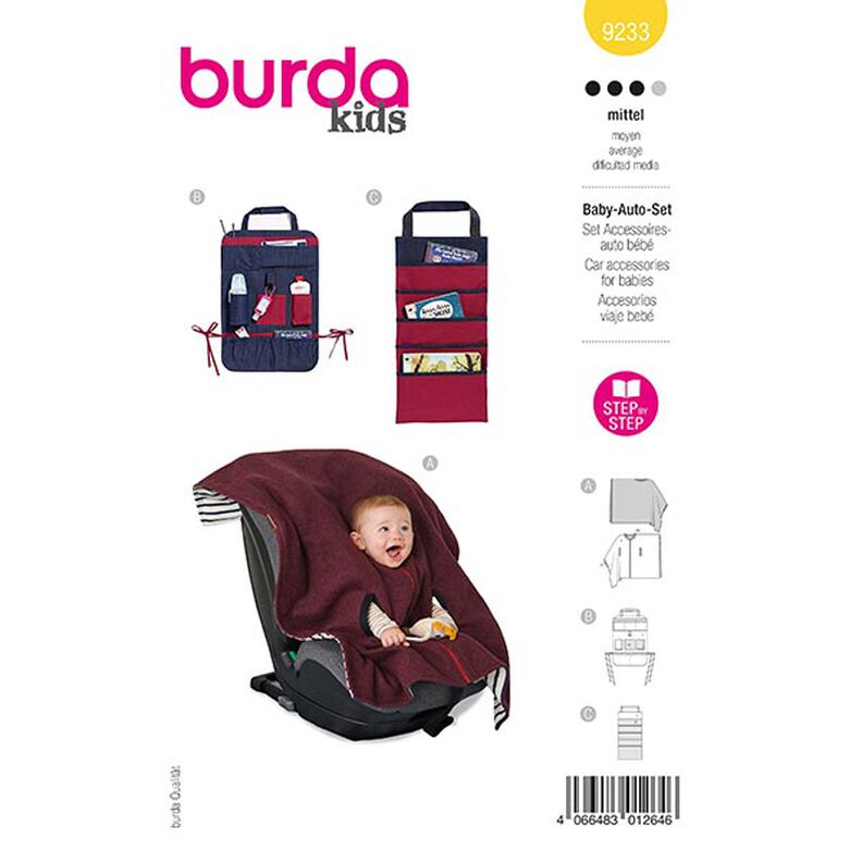 Babyutrustning | Burda 9233 | Onesize,  image number 1