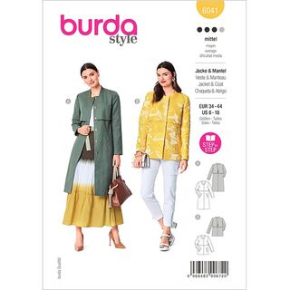 Kappa / Jacka, Burda 6041 | 34 - 44, 