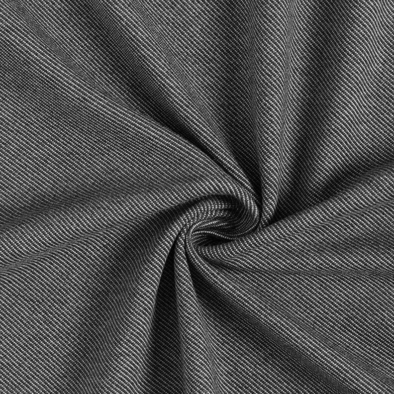 jersey jeanslook enfärgat – svart,  image number 3
