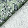 Bomullsjersey Paisley – vass/vit,  thumbnail number 4