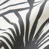 Dekorationstyg Halvpanama abstrakta solfjädrar – elfenbensvit/svart,  thumbnail number 2