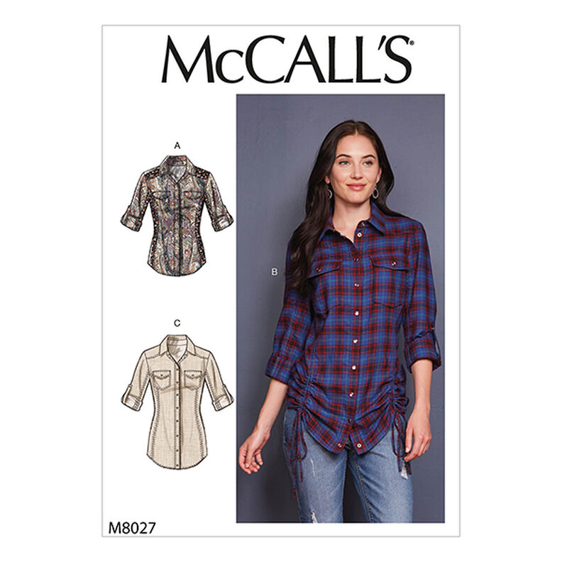 Blus, McCall´s 8027 | 40-48,  image number 1