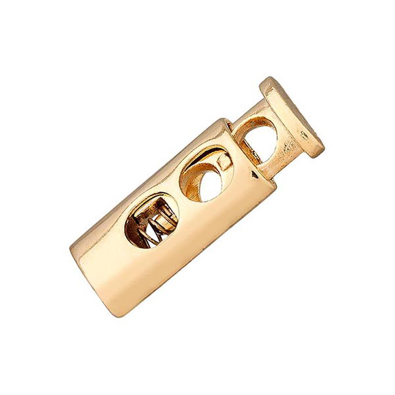 Snörstopp [ Ø 5 mm ] – guld metallisk,  image number 1