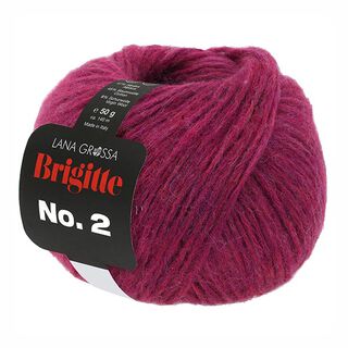 BRIGITTE No.2, 50g | Lana Grossa – rödviolett, 