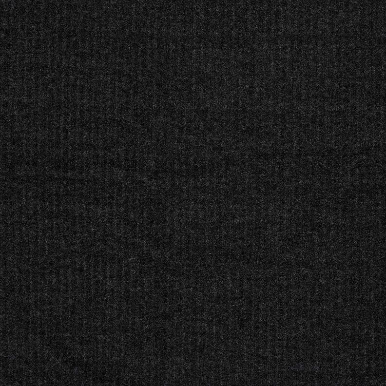 supermjuk ribbstickad enfärgad – svart,  image number 1