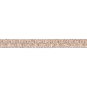 Vävt band Metallisk [9 mm] – anemon/silvermetallic, 