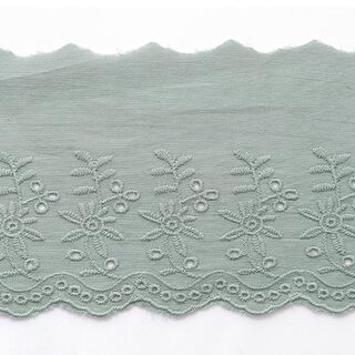 Festong Spetsband Blommor [ 9 cm ] – oliv, 