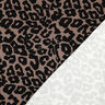 Viskos Stretch Leopardmönster | Poppy Fabrics – brun,  thumbnail number 4