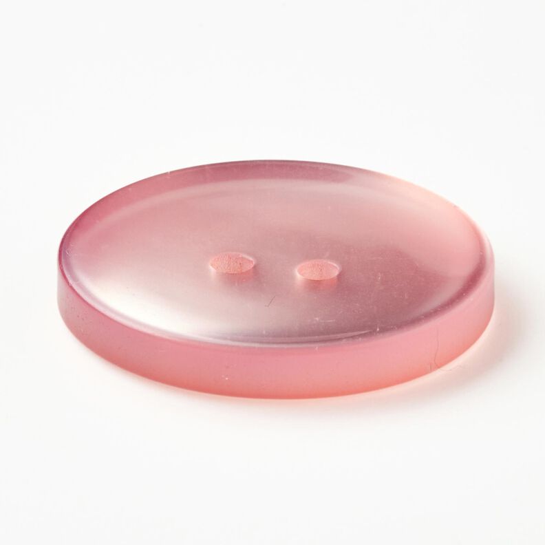 2-hålsknapp blank [Ø 25 mm] – rosa,  image number 2