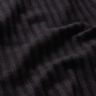 Ribbad jersey enkelt stickmönster – svart,  thumbnail number 2