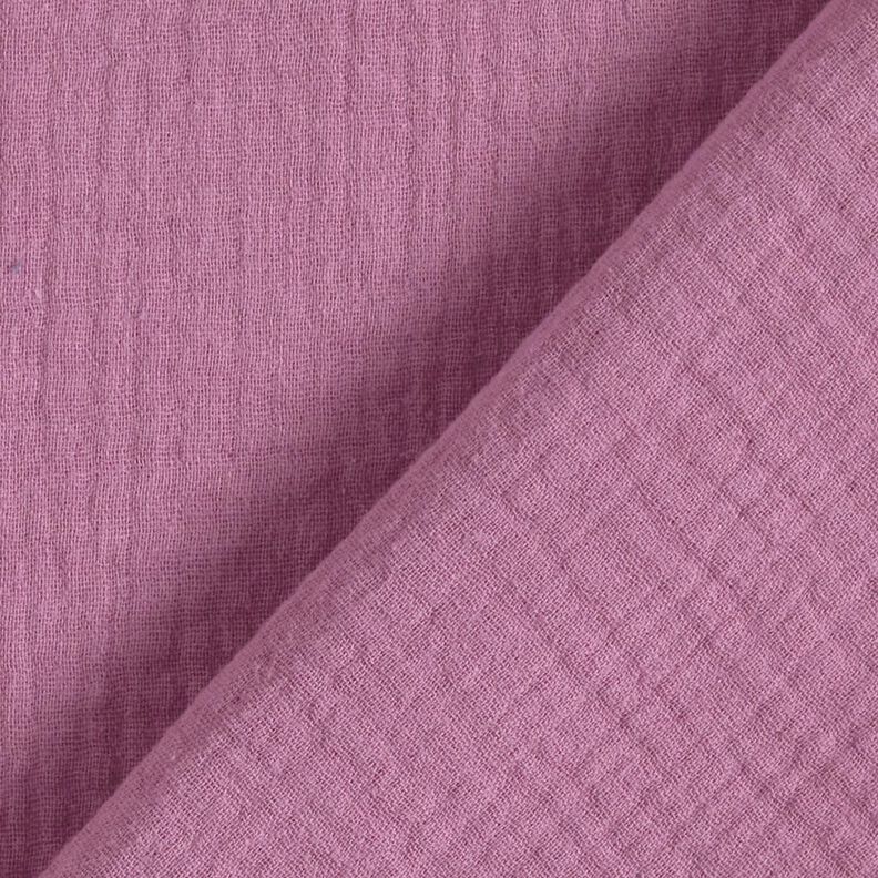 Muslin/Dubbel-krinkelväv – bleklila,  image number 4