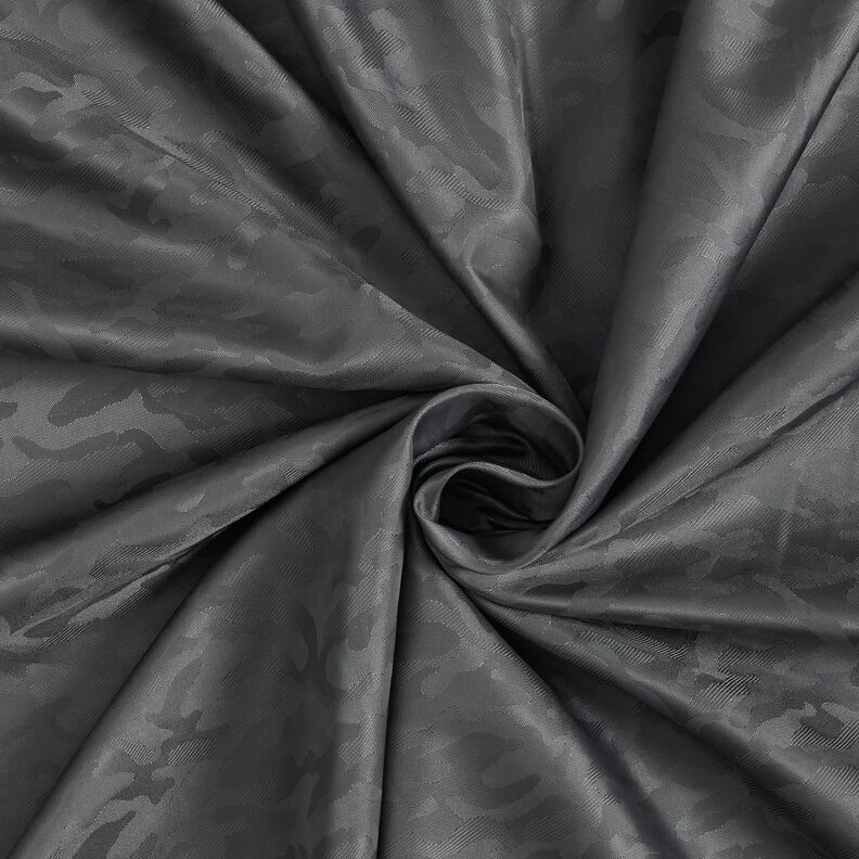 Fodertyg Jacquard kamouflage – mörkgrå,  image number 3