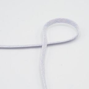 platt snodd Huvtröja Lurex [8 mm] – vit/fläder, 