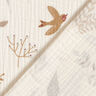 Muslin/Dubbel-krinkelväv Skogsväxter – yllevit,  thumbnail number 4