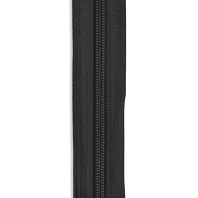 Ändlös dragkedja [5 mm] Plast | Prym – svart, 