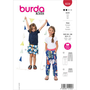 Byxor | Burda 9228 | 104-146, 