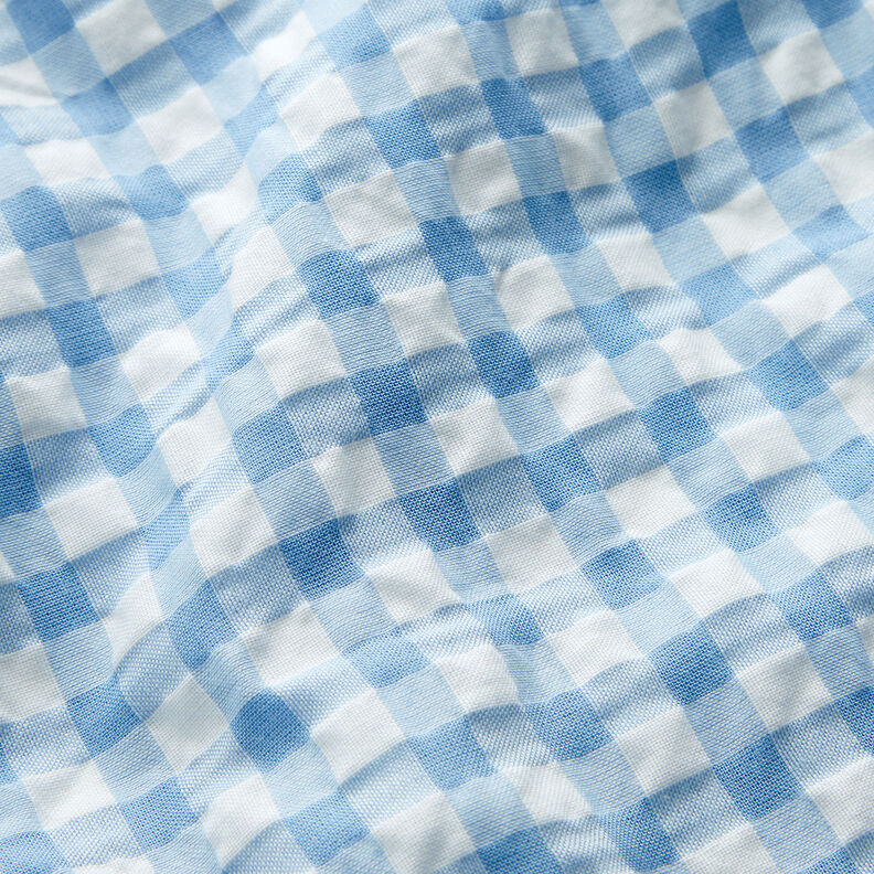 Bäckebölja stora vichyrutor – vit/ljusblått,  image number 2