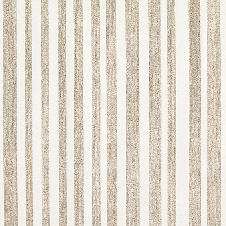 Behandlad bomull Ränder – beige,  image number 1
