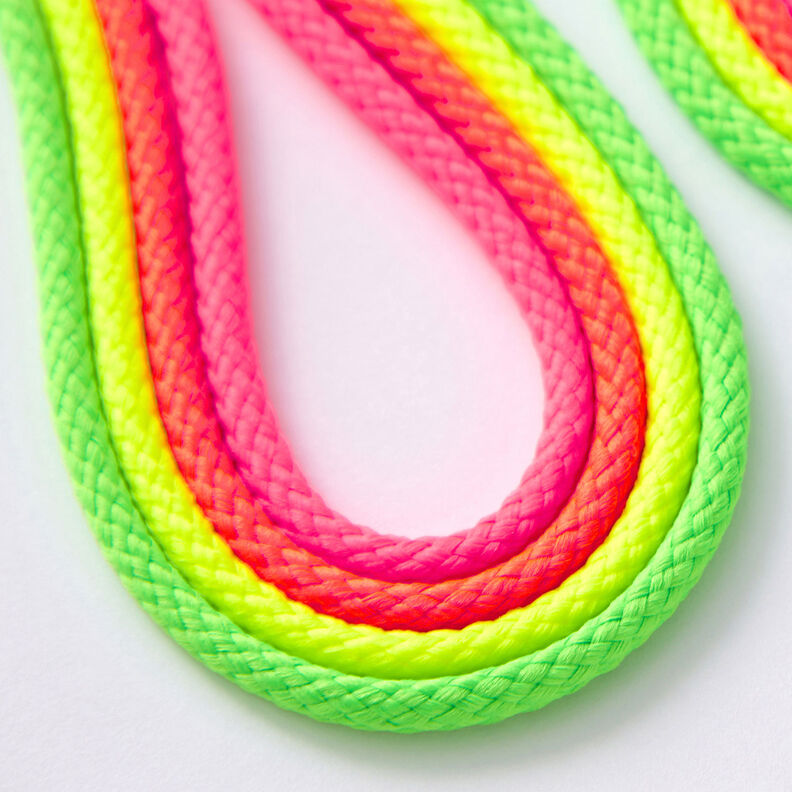 Anoraksnodd [Ø 4 mm] – neongul,  image number 3