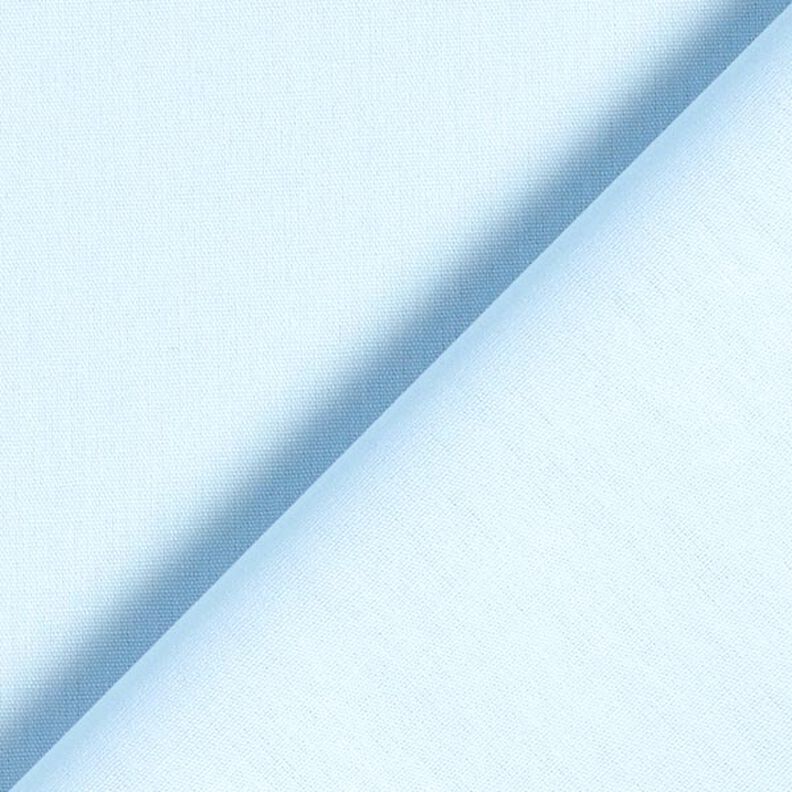 Bomullspoplin Enfärgat – ljusblått,  image number 5