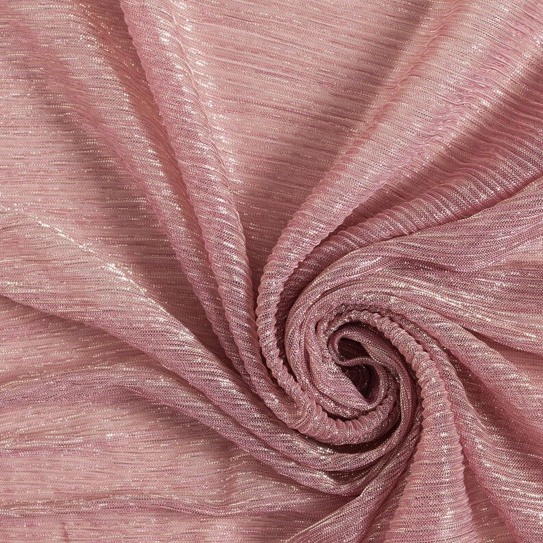 genomskinliga plissé-glitterränder – rosa,  image number 3