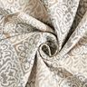Dekorationstyg Jacquard eleganta kakelplattor – anemon/ljusbeige,  thumbnail number 3