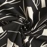 Dekorationstyg Panama Eleganta blad – svart/natur,  thumbnail number 3