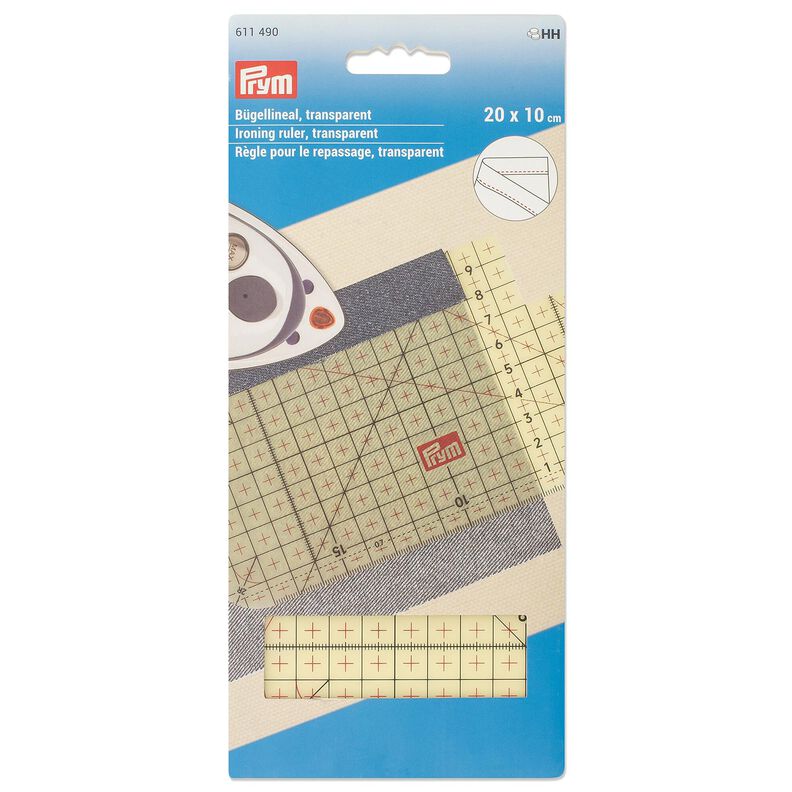 Stryklinjal [20 x 10 cm] | Prym – transparent,  image number 3