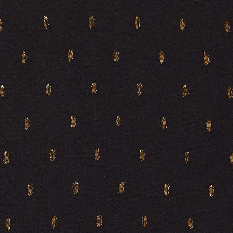 Viskostyg glitterdroppar – svart,  image number 1