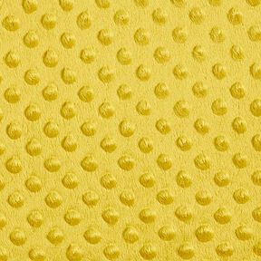 Mysfleece präglade prickar – currygul, 