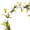 Dekoration Blomsterkrans med bär [Ø 10 cm/ 16 cm] – vit/grön,  thumbnail number 2