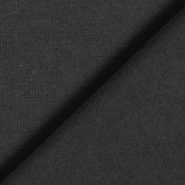 Bomullsjersey medium enfärgad – svart,  image number 5