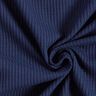 bomullsvåffeljersey enfärgad – marinblått,  thumbnail number 1