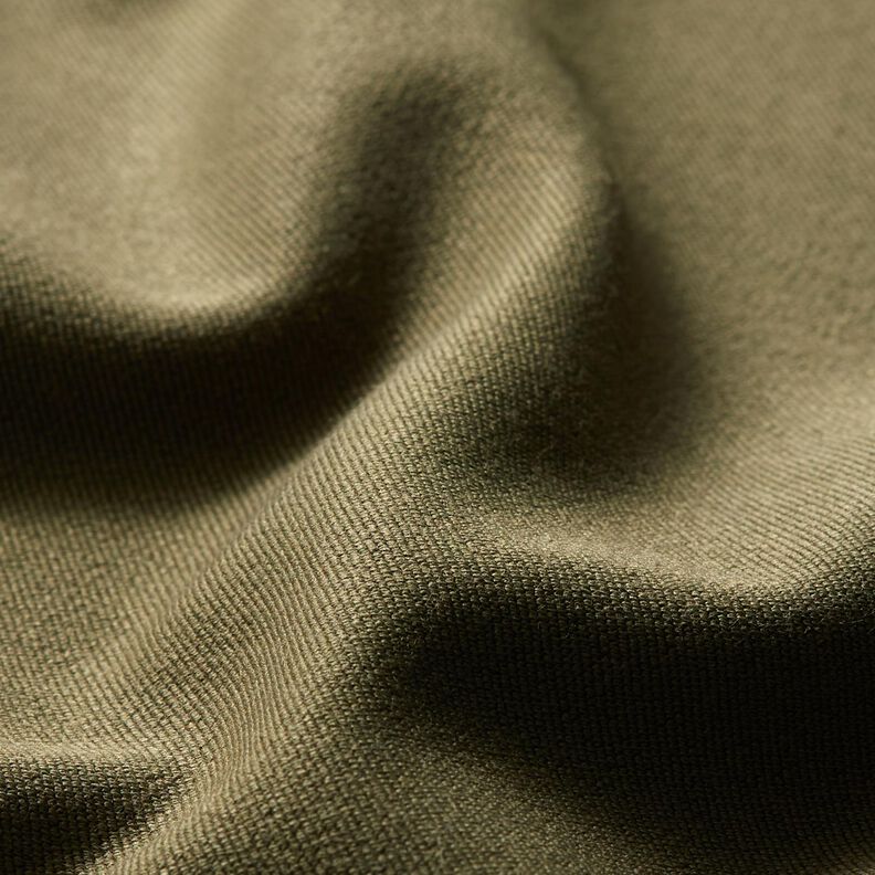 Bi-stretch gabardin – ljus kaki,  image number 2