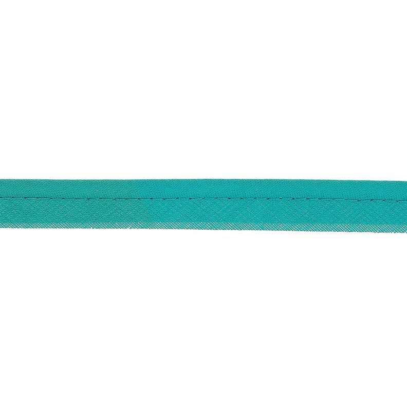 passpoalband Polycotton [15 mm] – aquablå,  image number 1