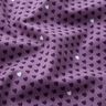 Bomullsjersey Pavo hjärtan | Stoff&Liebe – rödlila/aubergine,  thumbnail number 2