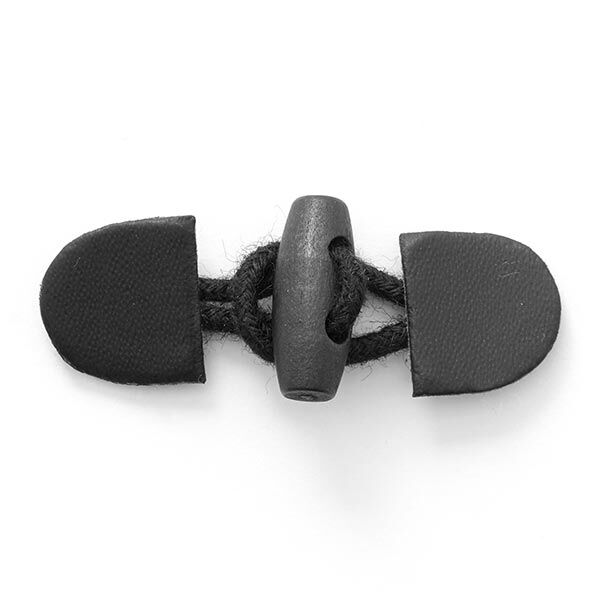Duffelrockspänne [ 55 mm ] – svart,  image number 1