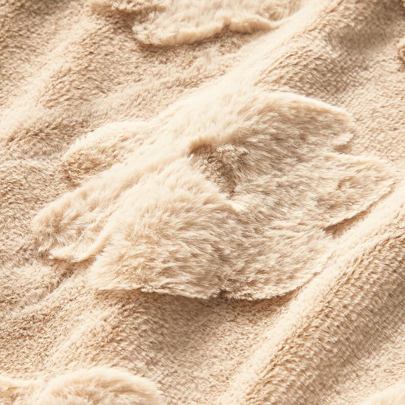 3D Fuskpäls blommönster – natur,  image number 5