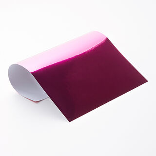 Strykfolie glossy Din A4 – bordeauxrött, 