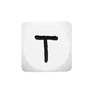 Träbokstäver T – vit | Rico Design, 