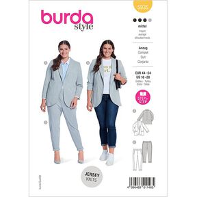 Kostym i plusstorlek | Burda 5935 | 44-54, 