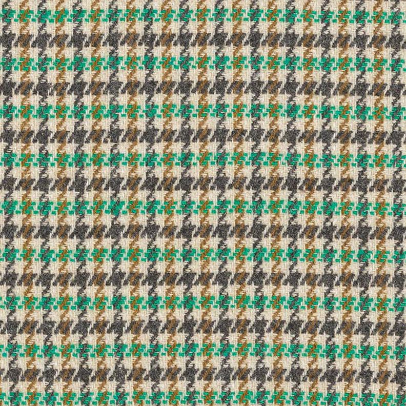 Ullmix rutmönster – grön/antracit,  image number 1