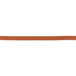 Elastistiskt infattningsband Spets [12 mm] – terracotta, 