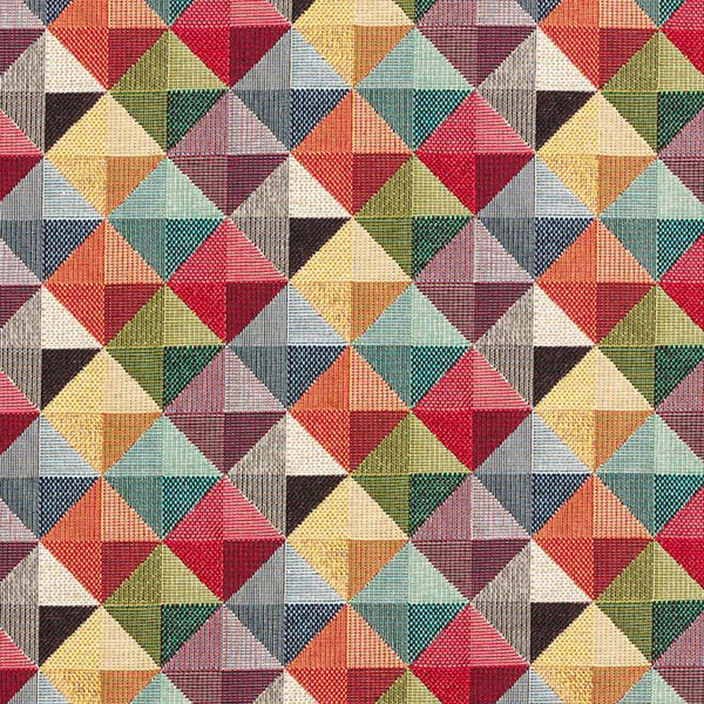 Dekorationstyg Gobeläng Färgglada retroromber, image number 1