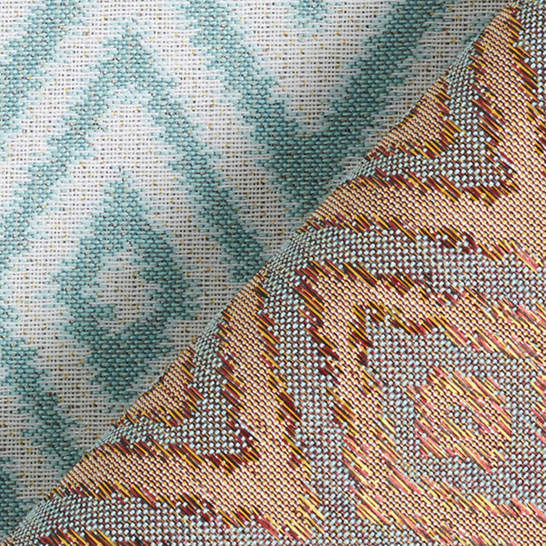 Outdoortyg jacquard Etno – mint,  image number 4