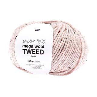 Essentials Mega Wool Tweed Chunky| Rico Design – rose, 