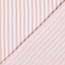 Muslin/Dubbel-krinkelväv Dubbelsidigt Ränder – gammalt rosa/vit,  thumbnail number 1