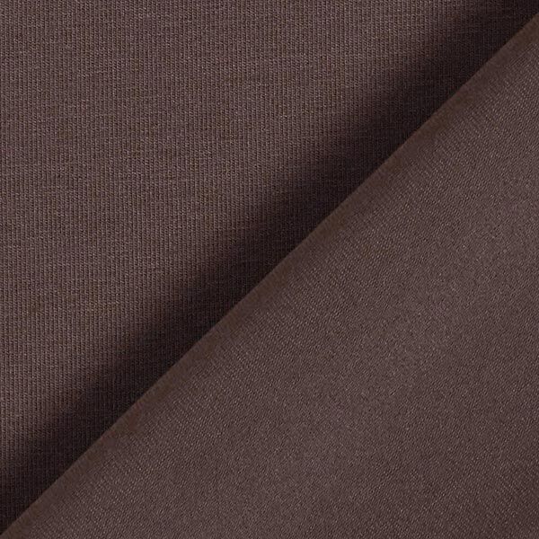 Bomullsjersey medium enfärgad – svartbrunt,  image number 5