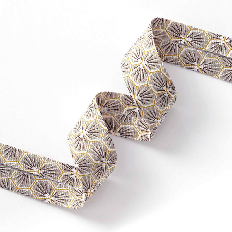 Snedslå Ruter [27 mm] – beige,  image number 2